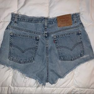 Levi’s denim shorts